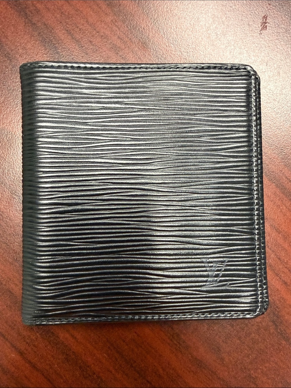 Louis Vuitton Black EPI Leather Interior with Debossed Logo